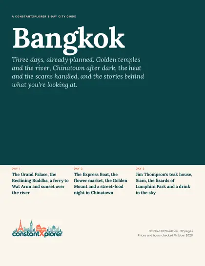 Bangkok guide cover