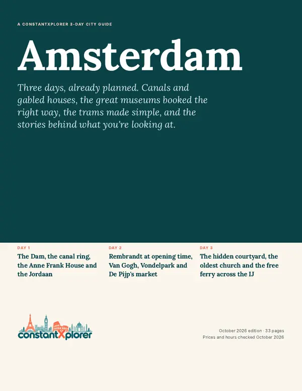 Amsterdam guide cover