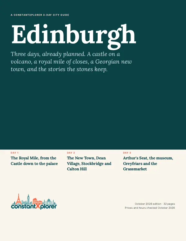 Edinburgh guide cover