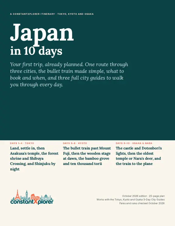 Japan in 10 Days guide cover