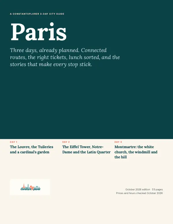 Paris guide cover