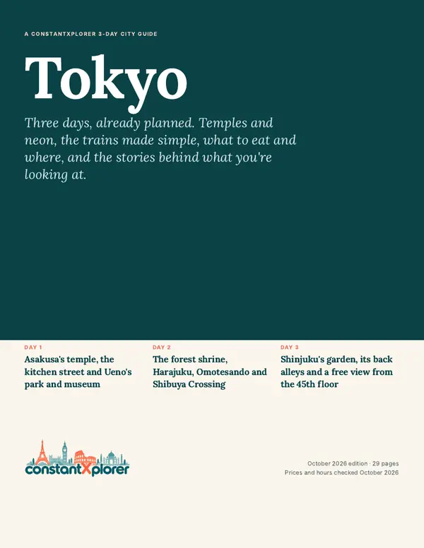 Tokyo guide cover