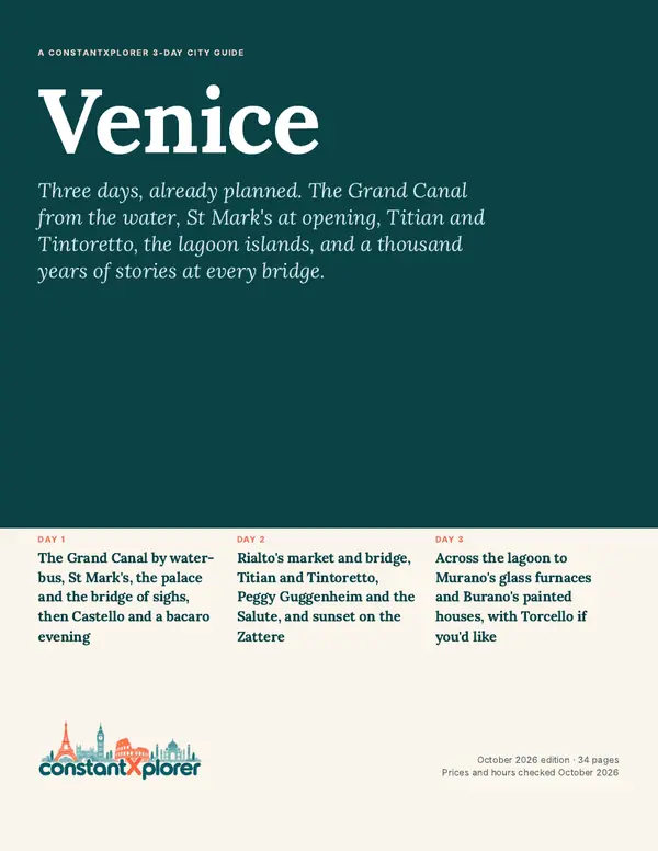 Venice guide cover