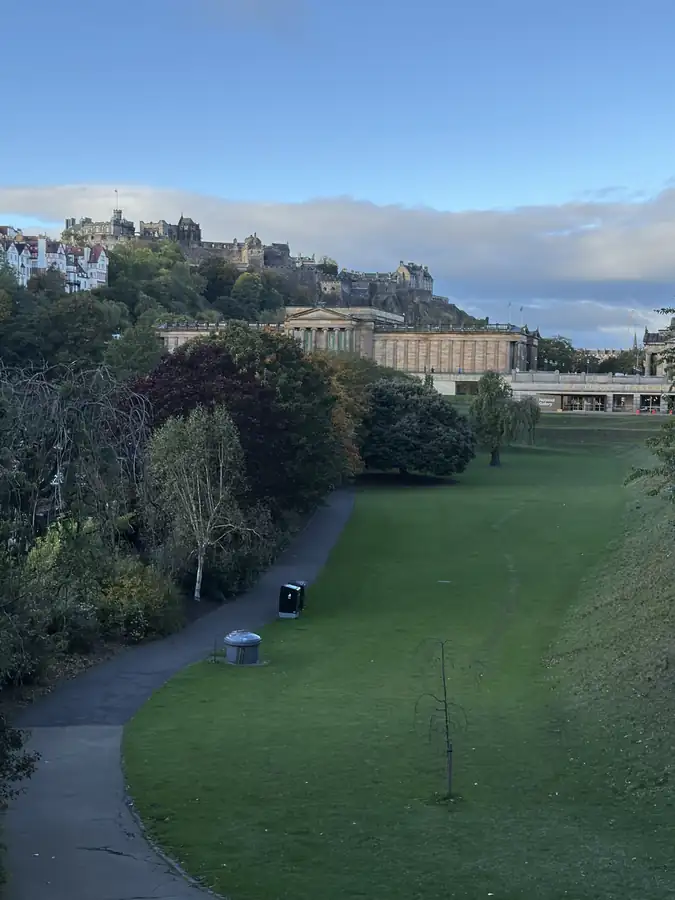 Princes Street Gardens, photographed by Jeremy