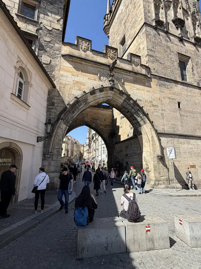 Lesser Town Bridge Tower, photographed by Jeremy