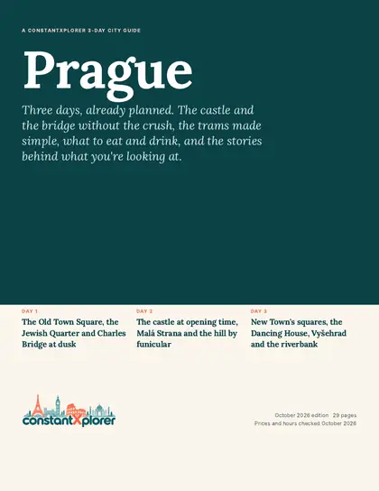 Prague guide cover