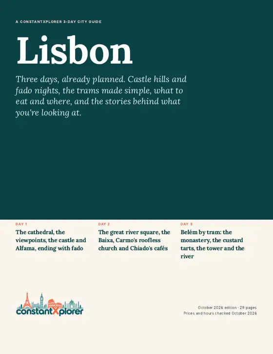 Sample page 1 from the Lisbon guide