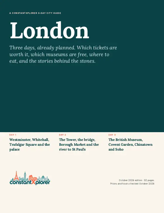 Sample page 1 from the London guide
