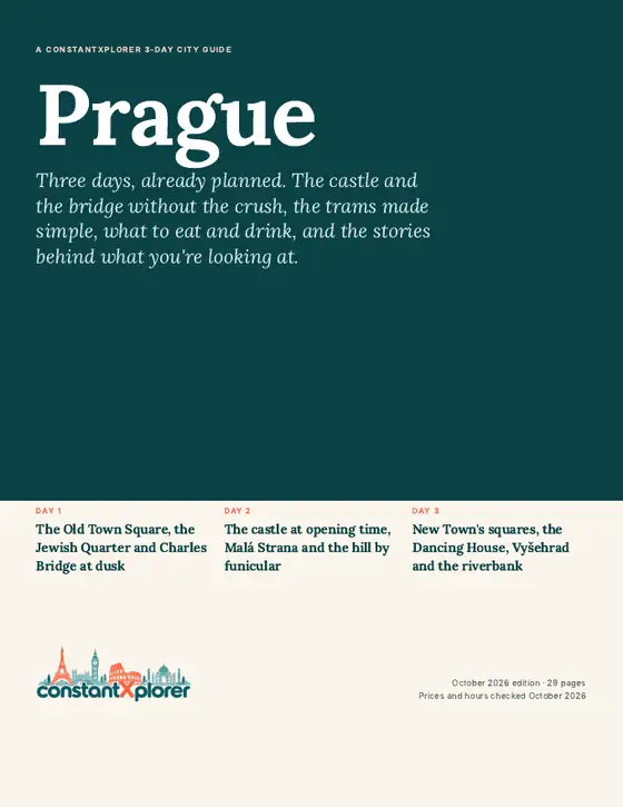 Sample page 1 from the Prague guide