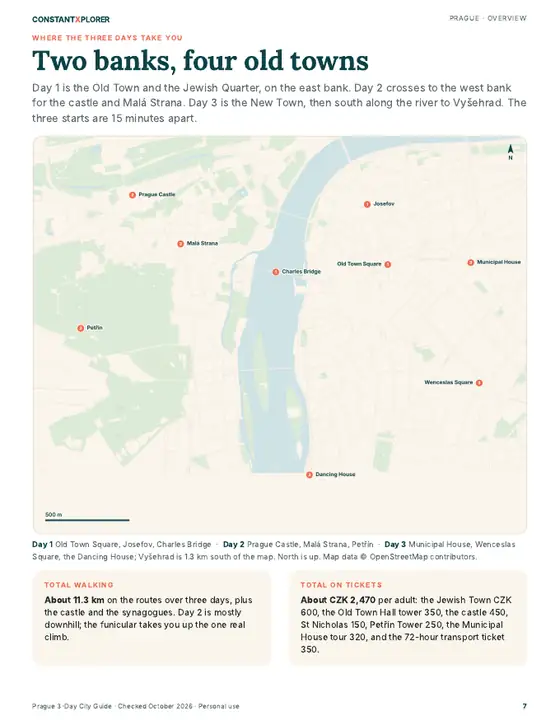 Sample page 3 from the Prague guide